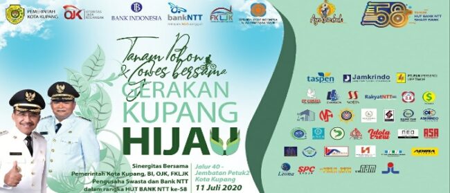 Kota Kupang Bank NTT Tanam Pohon