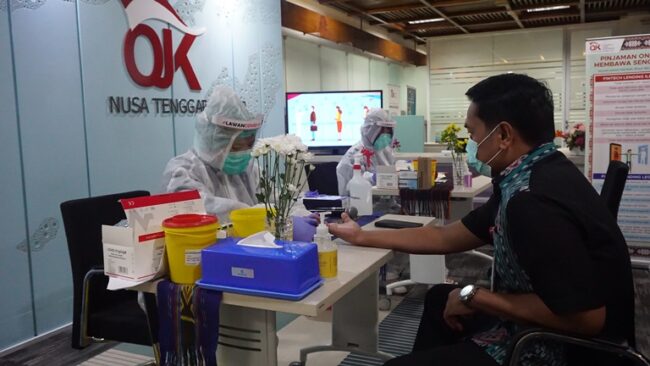 Kupang OJK Rapid test