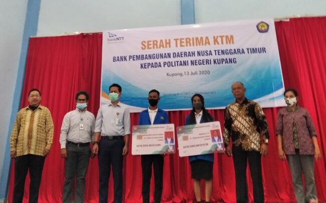 bank NTT serahkan KTP ke politani neger kupang2