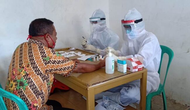 mabar penjual ikan di tpi dirapid test2