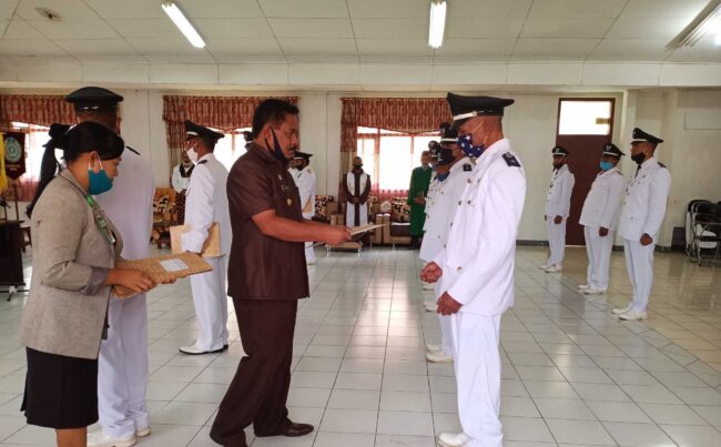 ngada pelantikan pjs kades