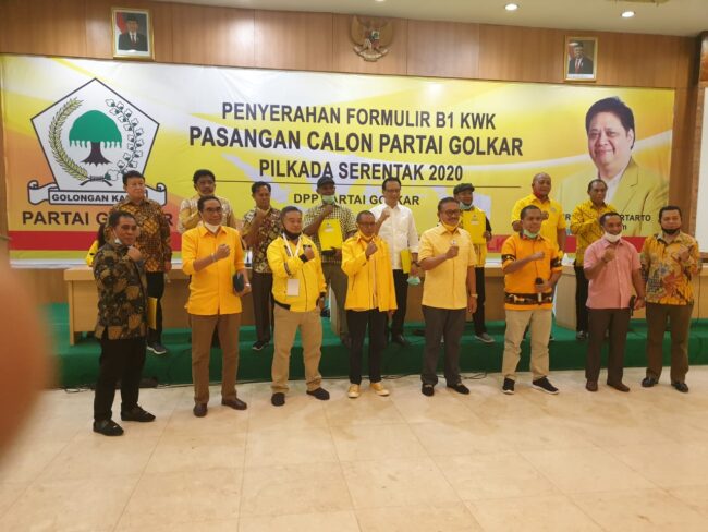 Mabar Golkar dukung edi endy