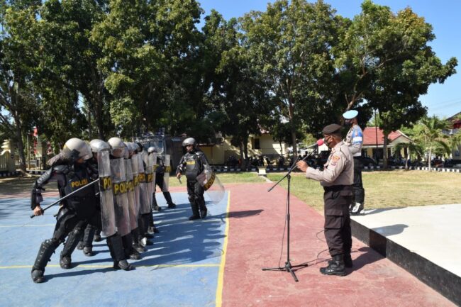 Mabar Polres Simulasi Dlmas