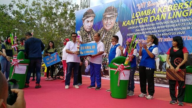 NTT Gub kecewa dinas pelopor kebersihan tidak juara