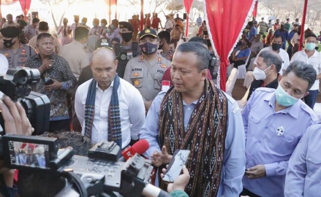 NTT Kunker Menteri Kelautan dan Perikanan