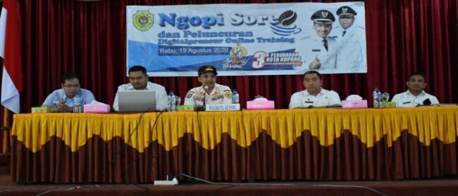 kota kupang walikota launching digitalpreneur