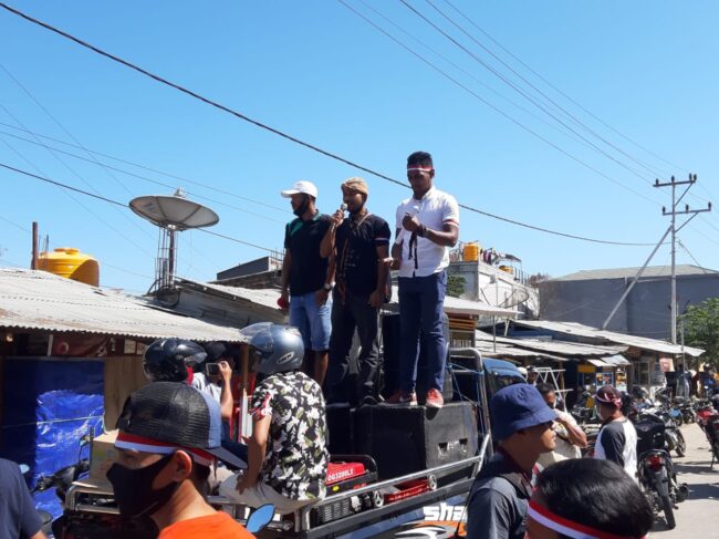 mabar demo tolak sarpras