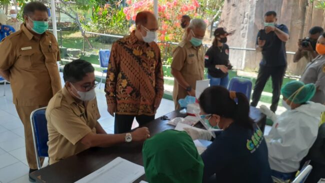 Kota Kupang Rapid test massal