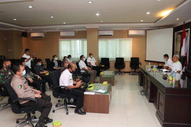 Kota Kupang rapat koordinasi covid