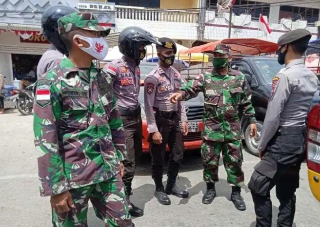 Malaka Patroli gabngan cegah corona