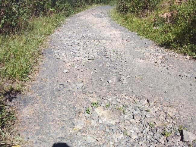 Matim ruas jalan jelek