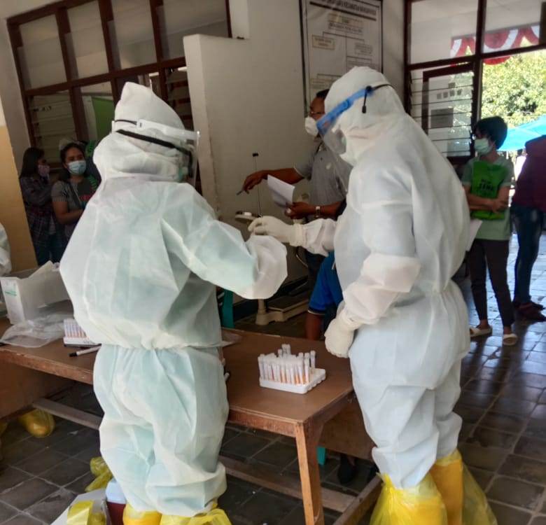 ende periksa swab di nangapanda