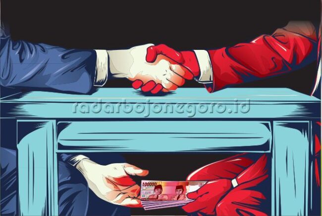 ilustras korupsi