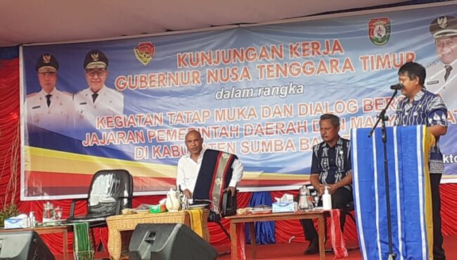 SBD Bupati minta dukunga gubernur