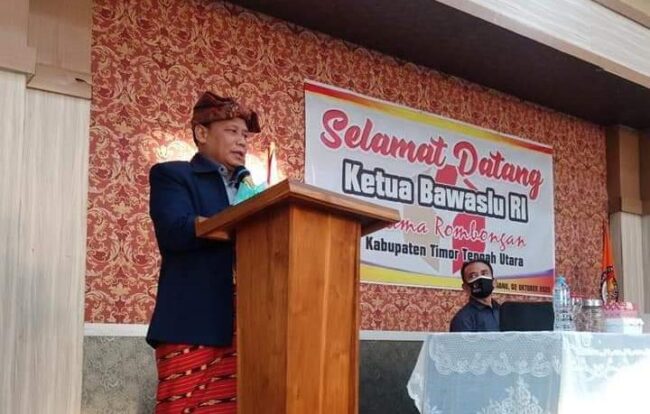 TTU ketua Bawaslu RI di TTU