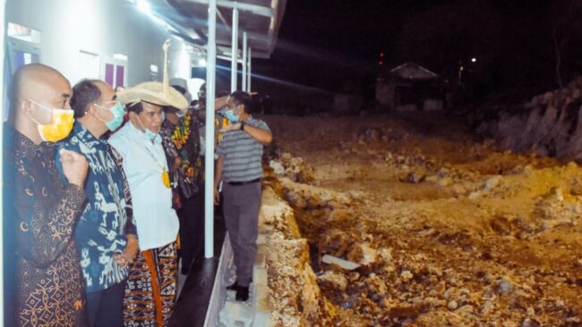 Kota Kupang Jefri di pos pelayanan batuplat