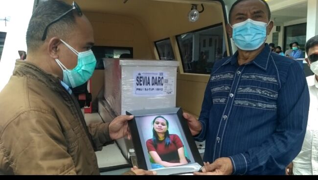 Ende jenazah sriwijaya air