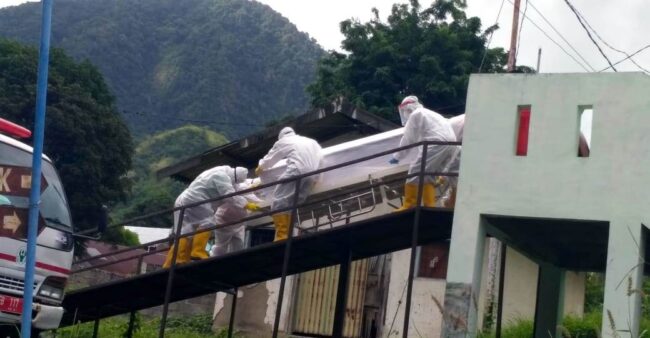 ende pasien covid mati