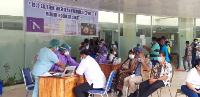 kota kupang vaksin perdana