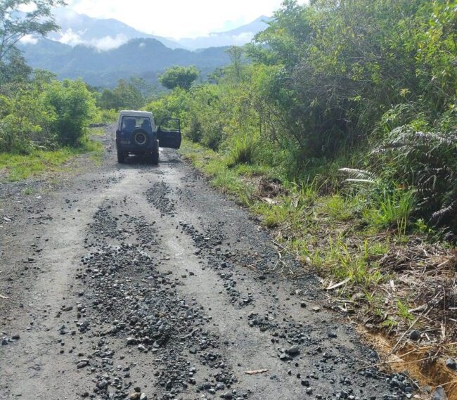 matim jalan lapen rusak