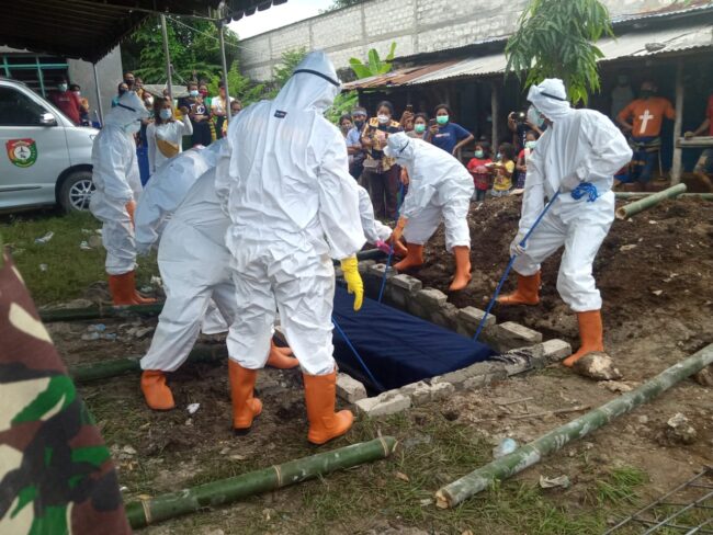 SBD jenazah covid dikuburkan
