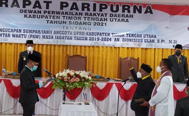 TTU pelantikan antar waktu