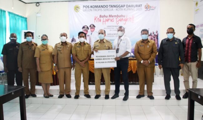 Kota Kupang walikota terima bantuan