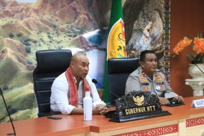 NTT Gubernur rapat dengan presiden