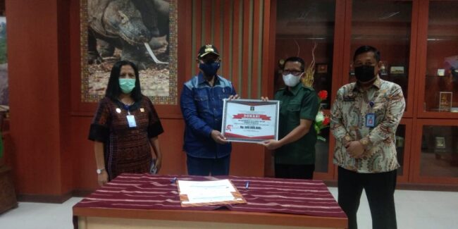 NTT wagub terima bantuan