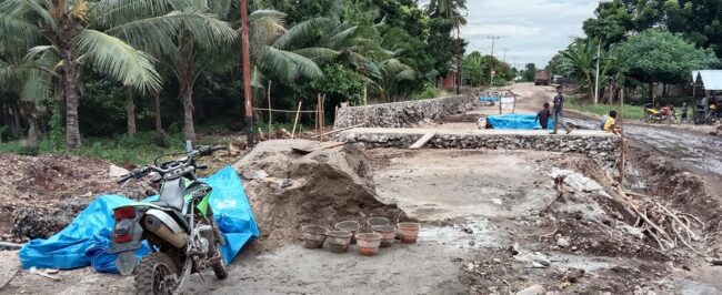 SBD jalan rusak
