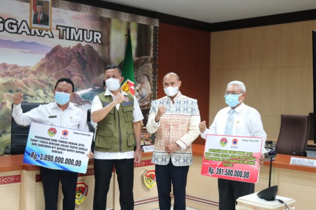 kota kupang terima bantuan