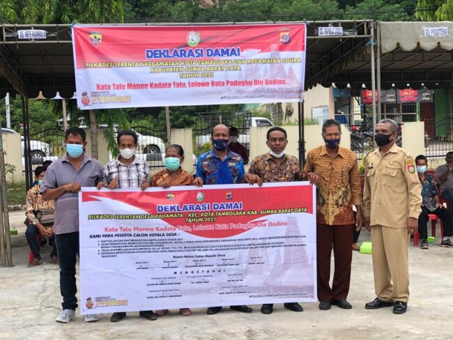 SBD Deklarasi pilkades damai