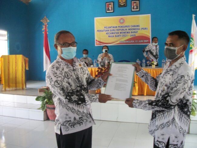 SBD pelantikan PGRI