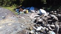 matim sampah di pinggir jalan