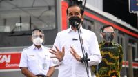 presiden jokowi di stasiun bogor