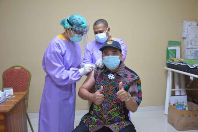 Kota Kupang walikota vaksin ii