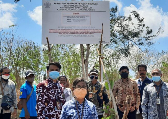 NTT ktr pajak sita tanah