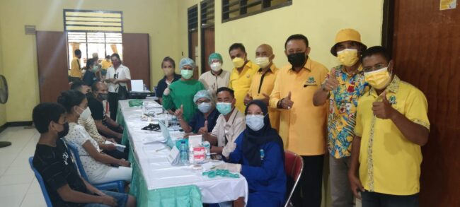 kota kupang golkar vaksin