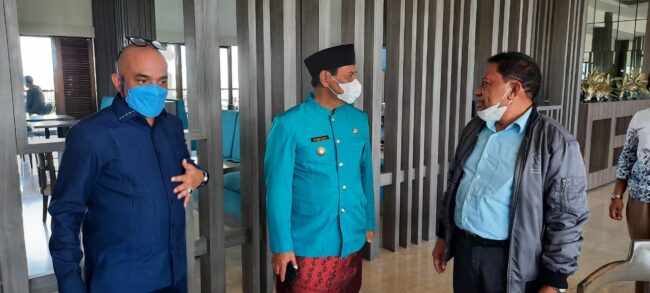 Malaka bertemu bupati belitug