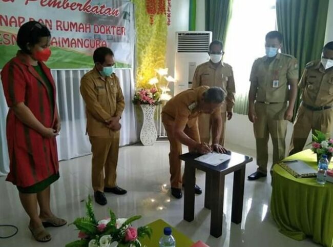 Wabup SBD resmikan gedung rawat inap puskesmas