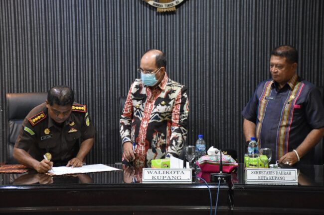 kota kupang MoU walikota
