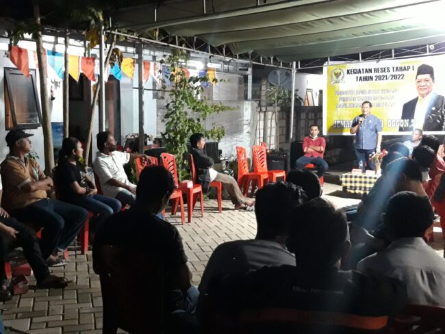 kota kupang reses di perumahan helong