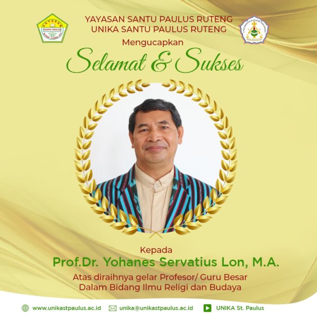 manggarao pengukuhan guru besar