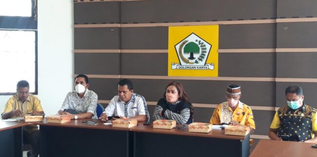 Golkar konpers akhir tahun