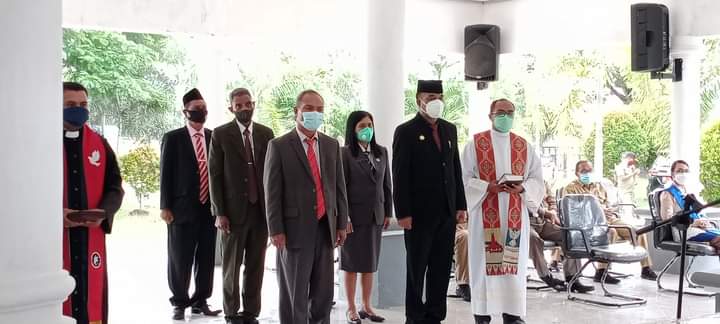 SBD Bupati Lantik pejabat
