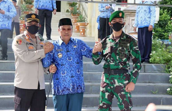 Kapolres Bupati dan Dandim SB