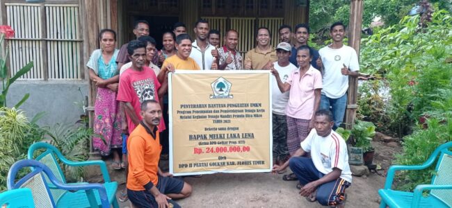 flotim serahkan bantuan mll