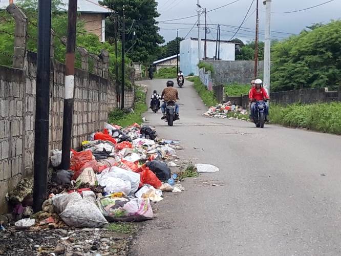 kota kupang sampah