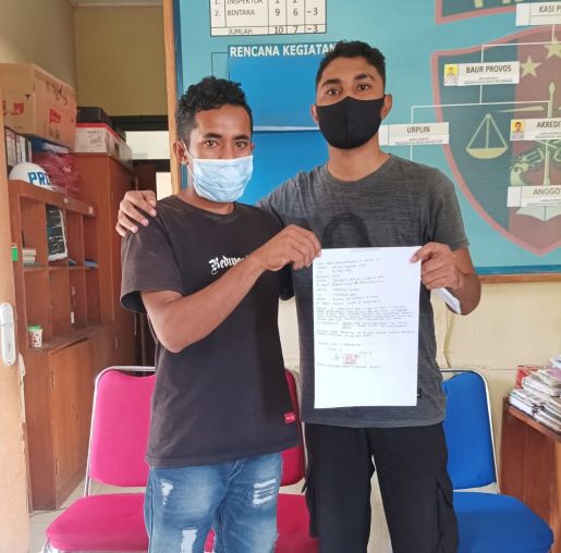 mabar polisi sopir
