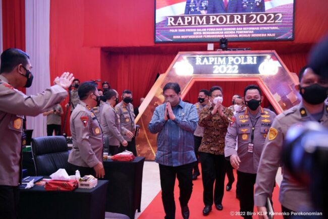 Airlangga dan Polri